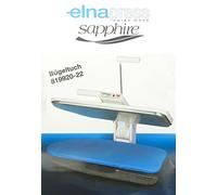 Elna Housse pour presse à repasser, Couvre-plateau de repassage, Bleu Clair, 1 serviette à repasser