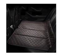 ELNas Matelas de Voiture Non Gonflable | Matelas Pliable Confortable pour Siège Arrière & Voyage | Matelas de Camping Portable, pour Renault Trafic I II III 1981-2019,BlackRed-135 * 80