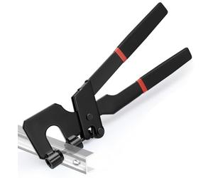 ELNLE Pince de raccordement profilée pour cloisons sèches, pince composite pour cloison sèche, pince composite profilée, dimensions du poinçon 0,5 mm, longueur totale 305 mm, pour profilés métalliques