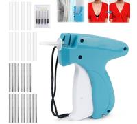 ELNLE Stitchy Quick Clothing Fixer Micro Stitchy Pistolet à coudre rapide pour vêtements, mini pistolet à mousse, fixateur rapide de vêtements avec 5 aiguilles 1000 aiguilles en plastique