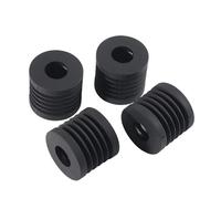 Elnwnnkc 1/4 pièces imprimantes 3D Coussinet de Pied Amortisseur Pieds en Caoutchouc pour P1P P1S X1 X1C Coussinet Universel antidérapant en Caoutchouc