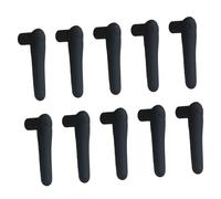 Elnwnnkc 10 couvercles de poignée en Silicone contre les protecteurs fixes antidérapants pour le bureau, les à domicile, ensemble de couvercles de poignée en Silicone de qualité supérieure