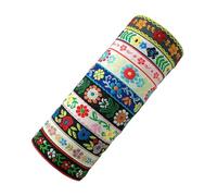 Elnwnnkc 10 pièces Ensemble de Bracelets réglables chaîne de Poignet tressée à la Main Bracelets d ' amitié tissés Multicolores Accessoire coloré compléments de Tenue Polyvalents