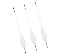 Elnwnnkc 12/15 / 20/30 / 40g Flotteur de pêche Forme de Bombe Bobber Le Haut Bobbers de flottabilité flottants en Acrylique pour Le Lancer Long 3 pièces Poids de Moulage de pêche