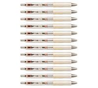 Elnwnnkc 12 pièces stylo neutre pointe de 0, 5 mm avec des dessins de presse outil d ' écriture rétractable poignée ergonomique à séchage rapide pour les tâches de bureau écriture clics stylo