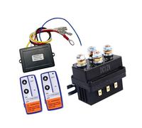 Elnwnnkc 12V 500A Relays Control Unit Featuring Wireless Remote for Off Road Industrial Equipment and Trailers Off Road Vehicle Relays Kit with Remote