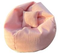 Elnwnnkc 2. Canapé De La Taille d'une Poupée Qualité Supérieure avec Oreillers en Tissu Doux pour Figurines 16 Cm Décoration Chambre Créative Décoration Canapé pour Maisons Poupée Créatives À