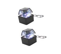 Elnwnnkc 2 pièces claviers Haute clarté Fidgets Jouet Comprenant des Porte-clés et Un Son mécanique pour soulager Le Stress à la Maison ou Bureau Keychains Fidgets