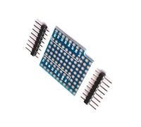 Elnwnnkc 3 5 pièces Bouclier de prototypage WeMos, Carte d ' Extension WiFi pour la domotique à Faible consommation et Les Tests du Module WiFi à Faible Latence