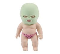 Elnwnnkc 5 Presser Fidgets Paume Bébé Poupée Jouet Extensible Anti-Stress Fête Faveur Libération De Pression Bureau Farce Et Soulagement Jouet