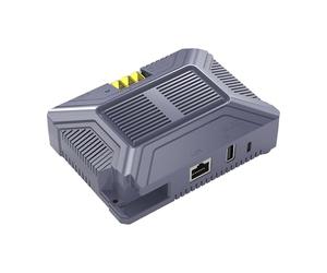 Elnwnnkc Adaptateur d ' Alimentation 12 V pour systèmes d ' antennes Satellite Sortie 200 W Boîtier ABS Large tolérance de température Utilisation Climatique extrême Convertisseur Plug and Play
