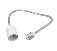 Elnwnnkc Adaptateur Réglable De Douille en Céramique Résistante À La Rotative E27 pour Ampoules LED Plafond Salle Bains 400W 110V/240V Luminaires Extension Luminaire en Céramique