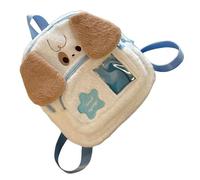 Elnwnnkc Adorable sac à dos pour enfants avec motif chiot doux et ergonomique pour l'école ou les voyages, bleu