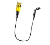 Elnwnnkc Alarme de balançoire de pêche Portable, Accessoires de pêche, indicateurs de morsures de Carpe, Alarme pour Amoureux de l ' extérieur, détecteurs de morsures résistants à l ' Usure