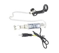Elnwnnkc Alarme sensible pour la pêche, les échangistes, la chaîne, les indicateurs de morsures, l'alarme de morsures de pêche, indicateurs lumineux à LED, haute sensibilité