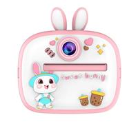 Elnwnnkc Appareil Photo numérique Portable pour, doté de Doubles objectifs 1080P, Apparence de Dessin animé, durabilité, Construction, caméra de Voyage