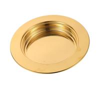 Elnwnnkc Assiette de communion d ' église en acier inoxydable 304 de qualité supérieure, diamètre intérieur de 7, pouces, plateau de service résistant à la pour les sacrements, métallique