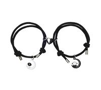 Elnwnnkc Astronaut Bracelets for Boyfriend Girlfriend Long Distance Love Friendship Best Friend Sister Mutual Attraction Braided Hand Rope