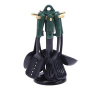 Elnwnnkc Batterie De Cuisine Miniature Détaillée pour Maison Poupée Jeu Interactif avec Rangement Et Spatule Ustensiles Cuisine Miniatures Réalistes