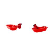 Elnwnnkc Boîte à eau intelligente pour animaux de compagnie avec double gamelle pour chiots et chatons Fournisseur d'eau pour animaux domestiques Bol séparé Station d'eau antidérapante