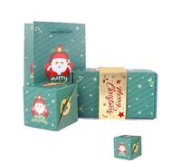 Elnwnnkc Boîte cadeau surprise avec mécanisme d'éclatement pour fêtes de fin d'année, boîte d'emballage cadeau non mortelle