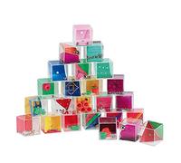 Elnwnnkc Boîte De Puzzle pour Et Adultes 24 Pièces Jeu Labyrinthe Balance Cubes Casse-tête pour Jeu Jouet Décompression