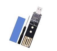 Elnwnnkc Boîtier De Lecteur NVMe Portable Type-c Mobile RTL9210B/JMS581DL Puce Compatible 2230 2242 2260 2280 Externe