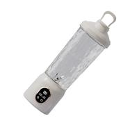 Elnwnnkc Bol mélangeur électrique avec moteur 18000 tours, capacité 600 ml | Source d'énergie durable de 1300 mAh avec 2,5 heures d'utilisation continue pour les boissons en déplacement