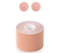 Elnwnnkc Boobytapes Kit de bandes adhésives pour gros soutiens-gorge mamelons avec pétales et cache-seins, Soulève et volume de la peau, RR