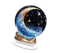 Elnwnnkc Boule De Cristaux Décoratifs en Acrylique Transparents pour Espace De Table 200g Conceptions Incassables Décoration Intérieure Et Extérieure Décoration du