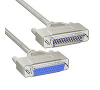 Elnwnnkc Câble d ' interfaces parallèles industrielles DB25, 25 broches, pour imprimantes rétro, scanners, matériel de programmation