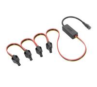 Elnwnnkc Câble d'alimentation 4 broches vers 5525 carte vidéo GPU 12 V vers 5 V Régulateur de tension abaisseur de tension de remplacement pour disques durs de bureau Notebook