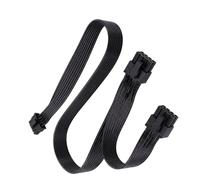 Elnwnnkc Câble d'alimentation GPU sécurisé 12 VHPWR vers 8 broches avec bornes en cuivre conçues avec précision Noir