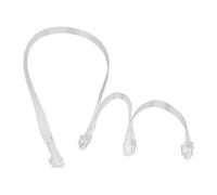 Elnwnnkc Câble d'alimentation Pus 16 Broches 12 + 4 Triple 8 Broches PCIe Cordon d'alimentation 12VHPWR Gen5.0 pour Cartes Graphiques Haut De Gamme Triple Adaptateur