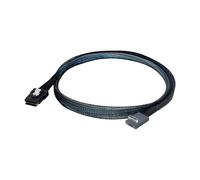 Elnwnnkc Câble De Serveur Coudé À 90 Degrés 50/100cm Pour PCIE SFF 8611 À Petit Cordon De Conversion 8087 Câble Tressé Efficace