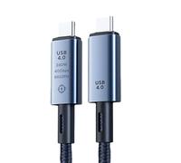 Elnwnnkc Câble USB Type C Pour Transmission Vidéo 8K Et Rapide 240W Parfait Pour L'électronique Haut De Gamme Accessoire D'ordinateur Portable De Type C
