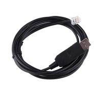 Elnwnnkc Câble USB vers RJ12 RS232 avec protections contre les surintensités, transfert rapide pour une utilisation sûre et efficace, câble de débogage d'ingénierie de 180 cm