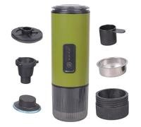 Elnwnnkc Cafetière sans rouille avec combinée, Green | Technologie de chauffage rapide dans une batterie rechargeable pour une utilisation en extérieur et des routines de