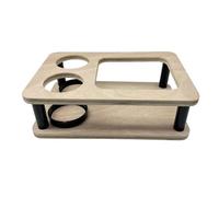 Elnwnnkc Canapé-majordome compact avec compartiments à collations et dessous de verre, plateau pour accoudoir de canapé, accessoire de maison pour les loisirs, la détente, le canapé