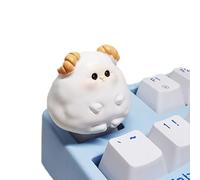 Elnwnnkc Capuchons de Touches de Clavier en résine 3D du Zodiaque Chinois, pour Remplacement de Clavier mécanique, pour Fille, décor de Clavier