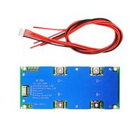 Elnwnnkc Carte De Protection Contre Les Surintensités Batteries Lithium 4S 12V100A Haute Précision Équilibrée Et Gestion Thermique Carte Système Gestion Batterie