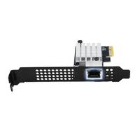 Elnwnnkc Carte Ethernet 10 Gbit/s PCIE4.0 1X pour ordinateur de bureau offrant 10 fois plus de vitesse sur réseau Gigabit compatible PCIe3/PCIe2