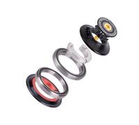 Elnwnnkc Casques de vélo universels Roulement d ' étanchéité en Aluminium Roulement de Fourche Conique Droit Casques Gestion des câbles internes Gestion des câbles internes du vélo de Route