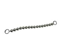 Elnwnnkc Chaîne d'extension de perles avec clip pour sac à main et sacs à main, doré/argenté, poignée courte de rechange, accessoires de sac, Argenté.