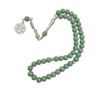 Elnwnnkc Chapelet de prière sacrée avec 45 Perles, Chapelet Musulman, Accessoire de chaîne à Main, Fournitures de culte