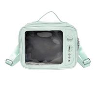 Elnwnnkc Clear Itabag Lovely Shoulder Bag Pin Display Backpack Aesthetic Crossbody Retro Televisions Messengers for Daily Women Lovely Itabag Retro Television Shoulder Backpack Crossbody