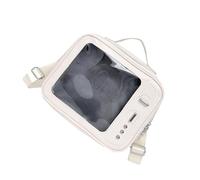Elnwnnkc Clear Itabag Lovely Shoulder Bag Pin Display Backpack Aesthetic Crossbody Retro Televisions Messengers for Daily Women Lovely Itabag Retro Television Shoulder Backpack Crossbody