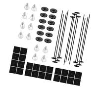 Elnwnnkc Clips de Fixation à Fermeture éclair pour Ventilateur de radiateur, refroidisseurs de Transmission électrique, Sangle de, Ensemble de de Ventilateur, Installation Facile, Ensemble