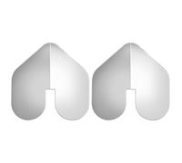Elnwnnkc Combinaison de Protection des arcs en Acier Inoxydable, durabilité, quilles de Bateaux, avec adhésif Pendant Le Transport, arcs de Yachts