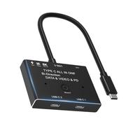 Elnwnnkc Commutateur à Deux appareils 10Gbps 8K Type C pour Un Changement Rapide de Source de signaux dans Les Jeux et Les présentations, commutateur d ' écran